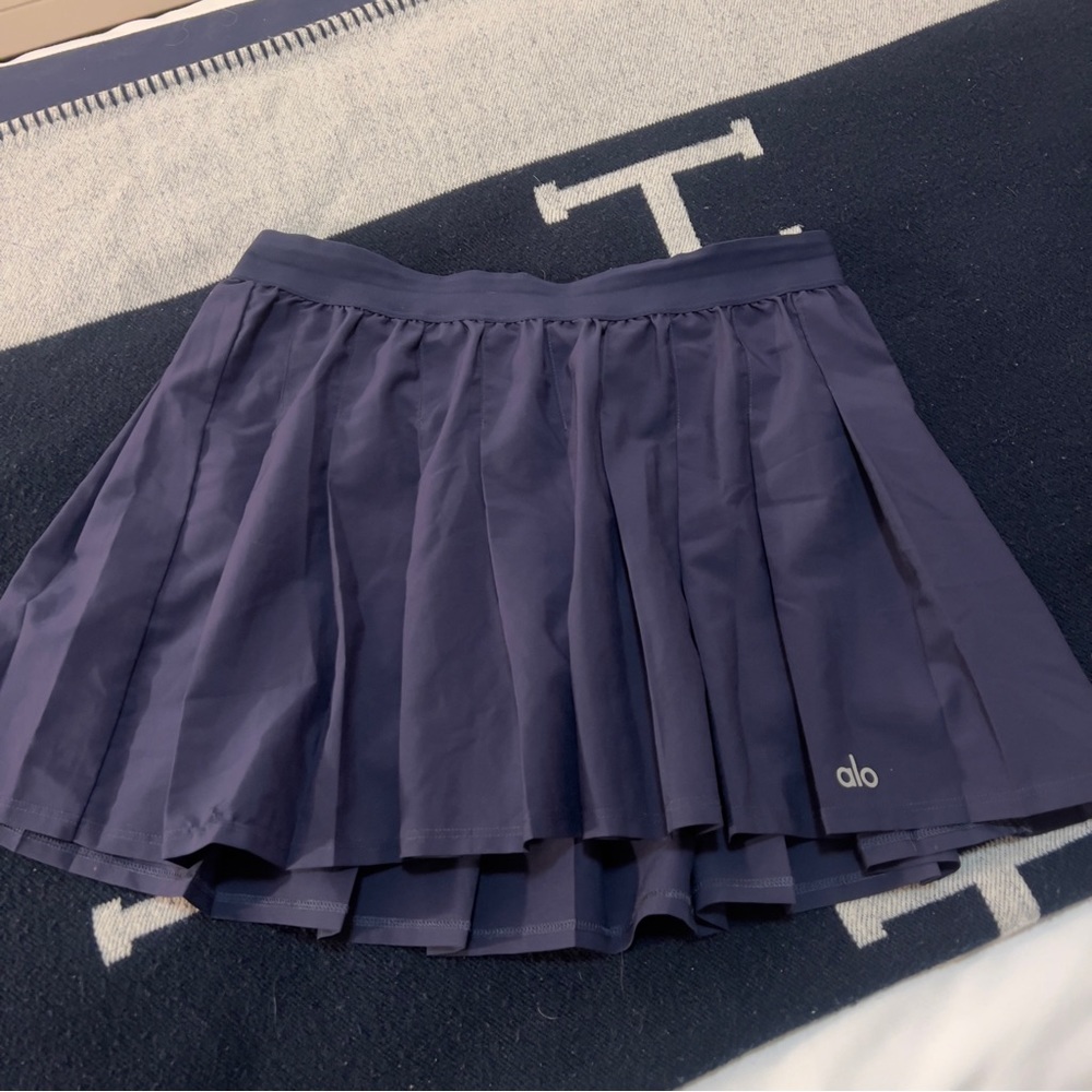 Navy Alo Skirt